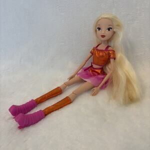 Jakks Pacific Winx Club 2012 Stella Believix Speedix Fairy Fashion Doll Blonde